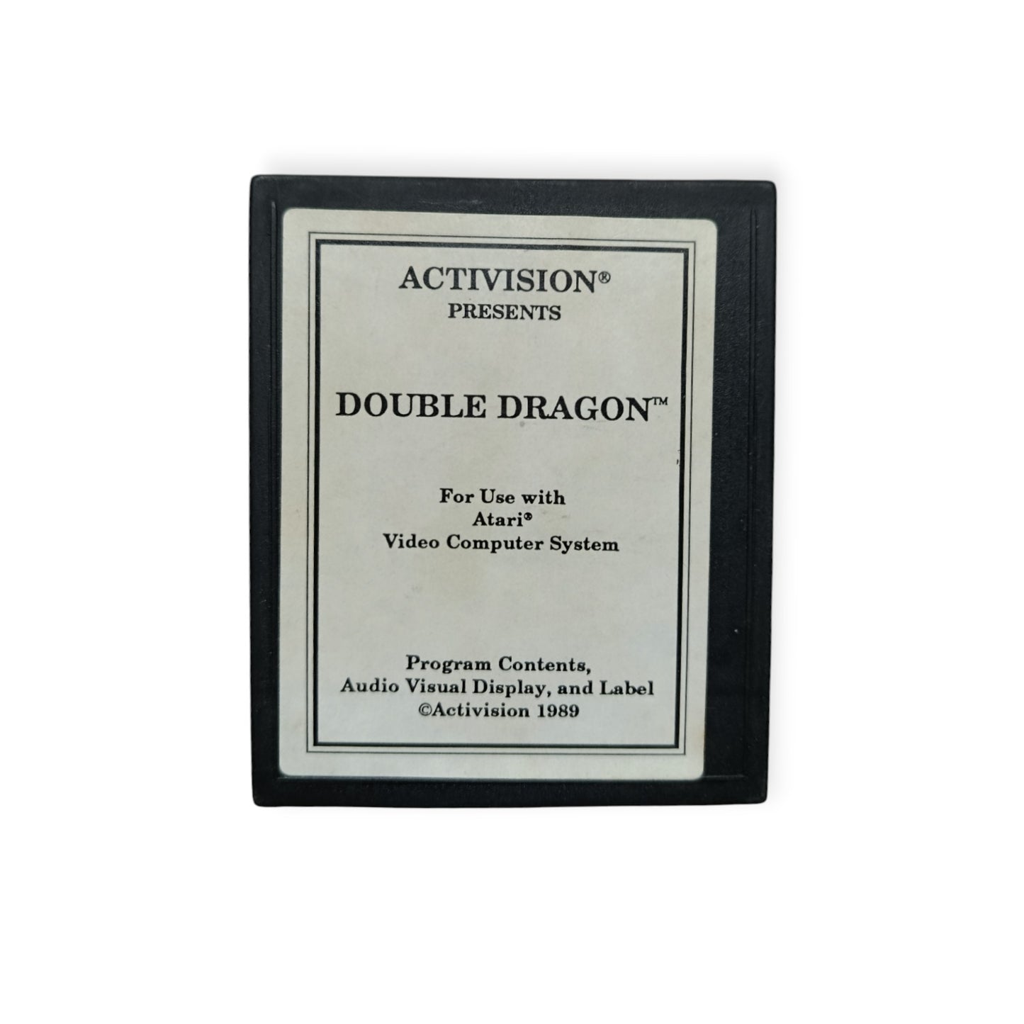 Double Dragon Activision Atari 2600