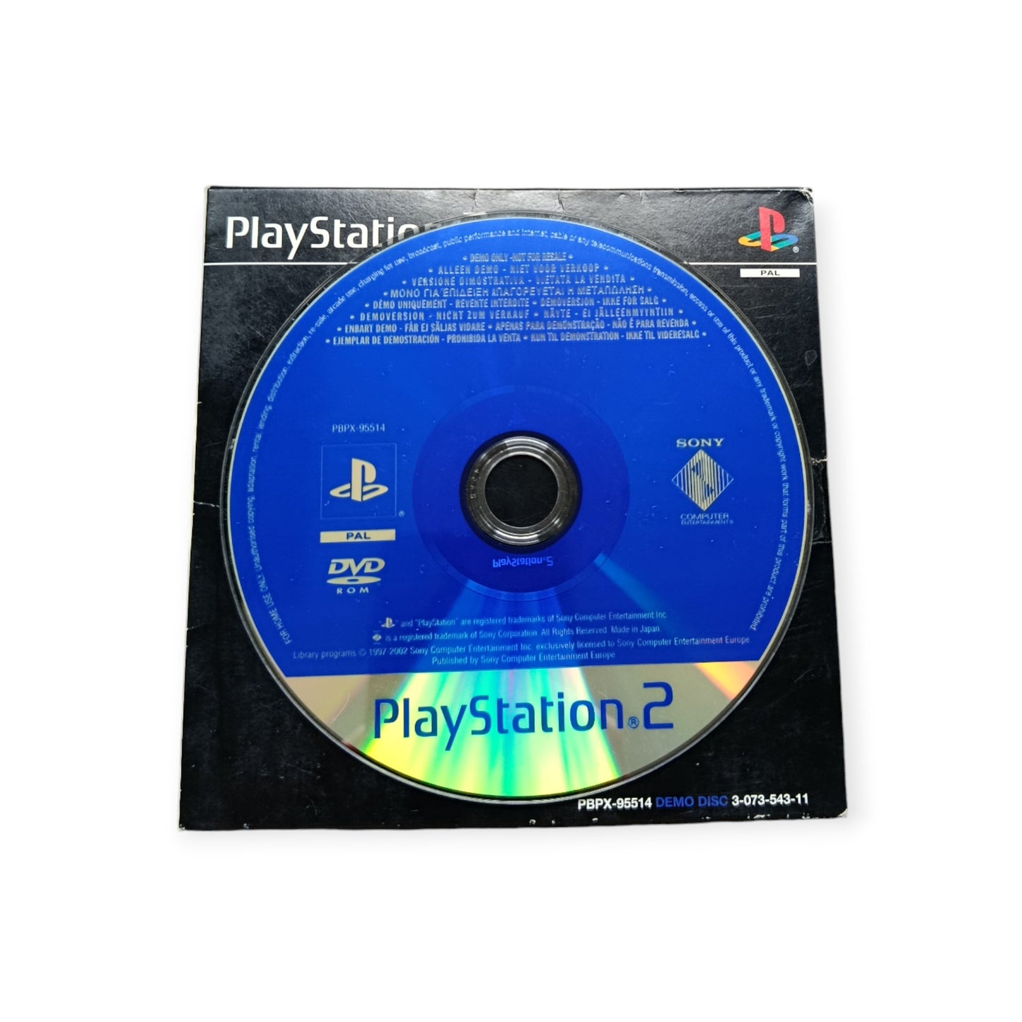 Demo Disc Playstation 2 (PS2)