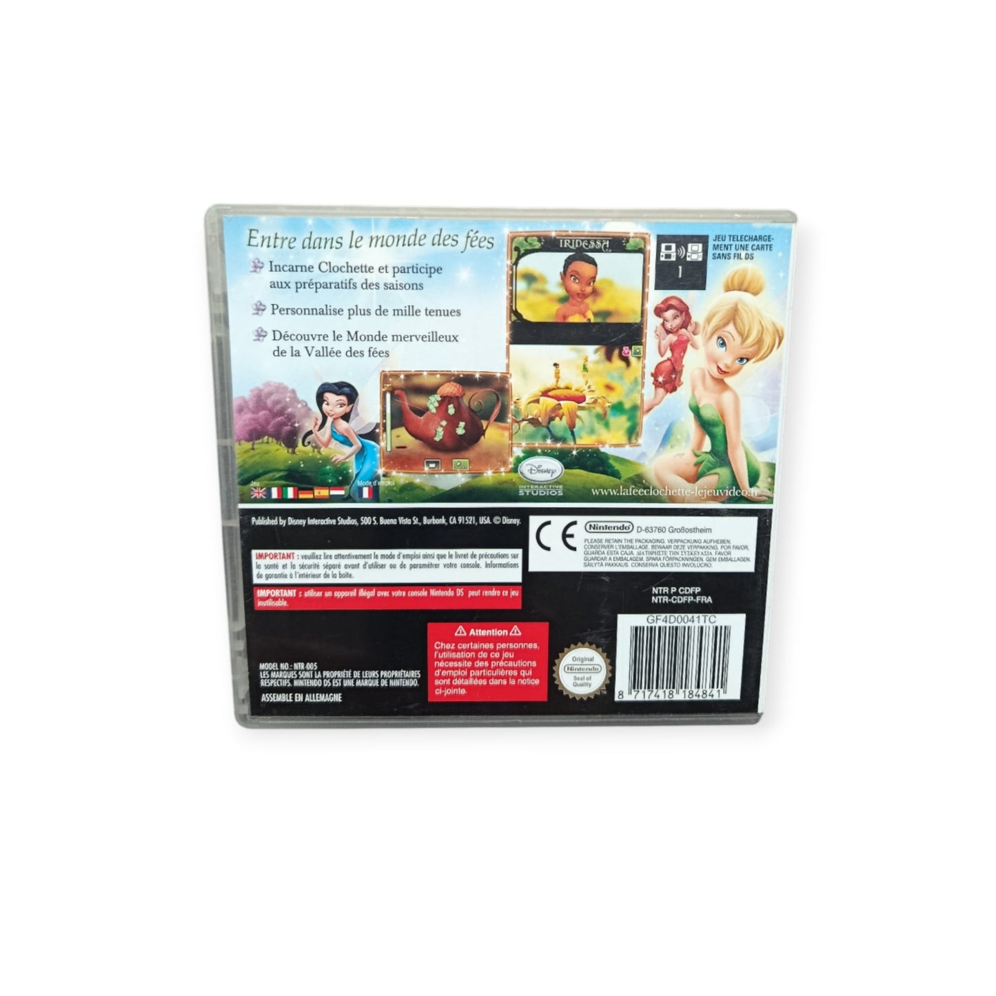 La Fée Clochette Nintendo DS