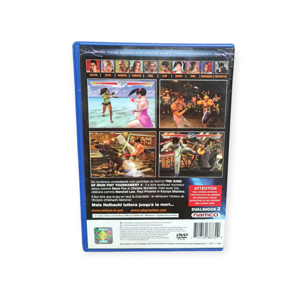 Tekken 4 Playstation 2 (PS2)