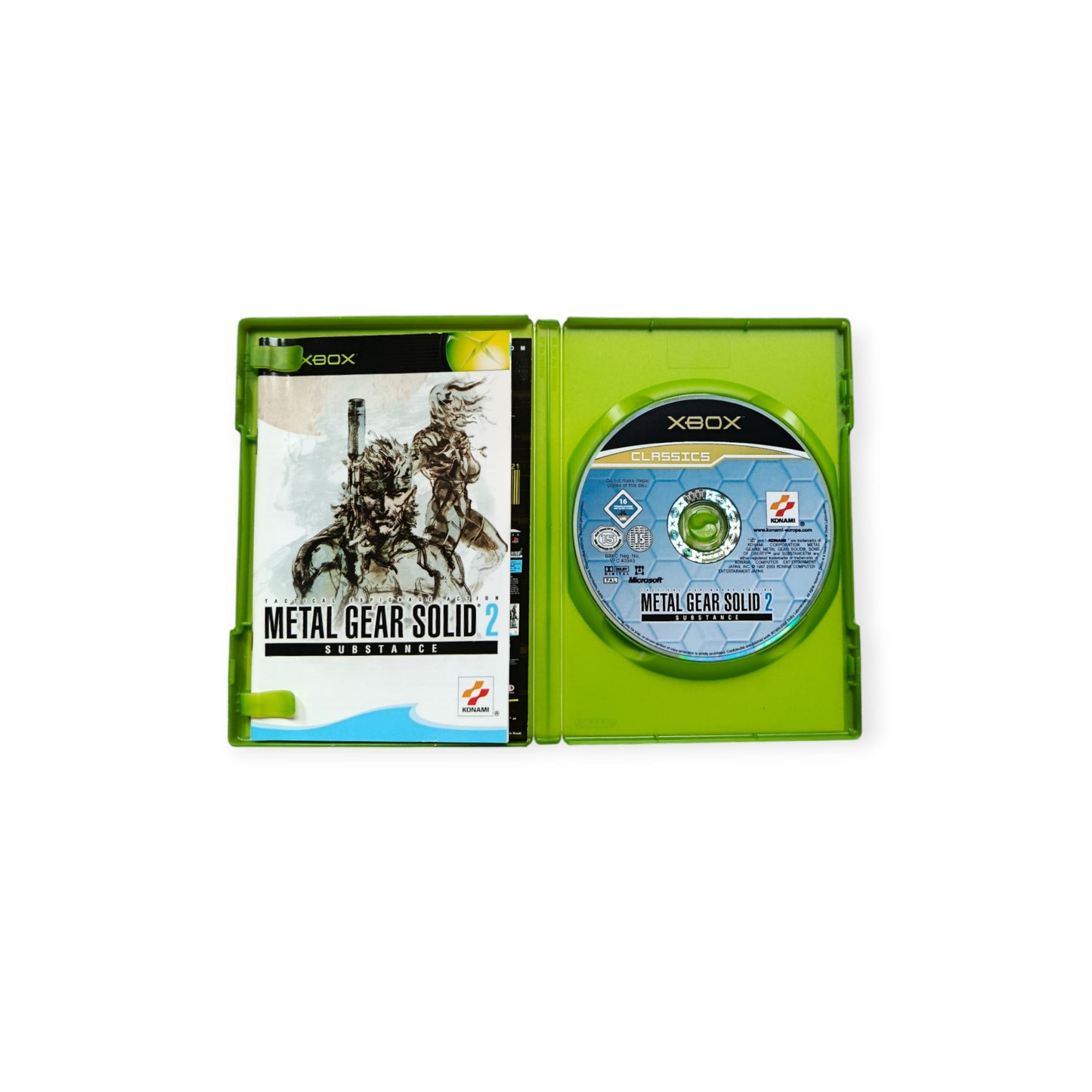 Metal Gear Solid 2 Substance Xbox Classics