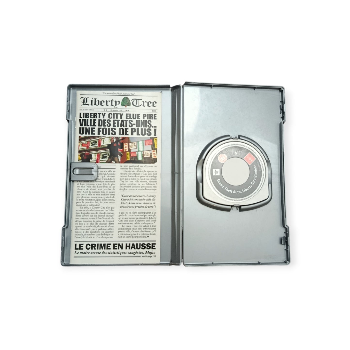Grand Theft Auto Liberty City Stories Playstation Portable (PSP) Version Platinum