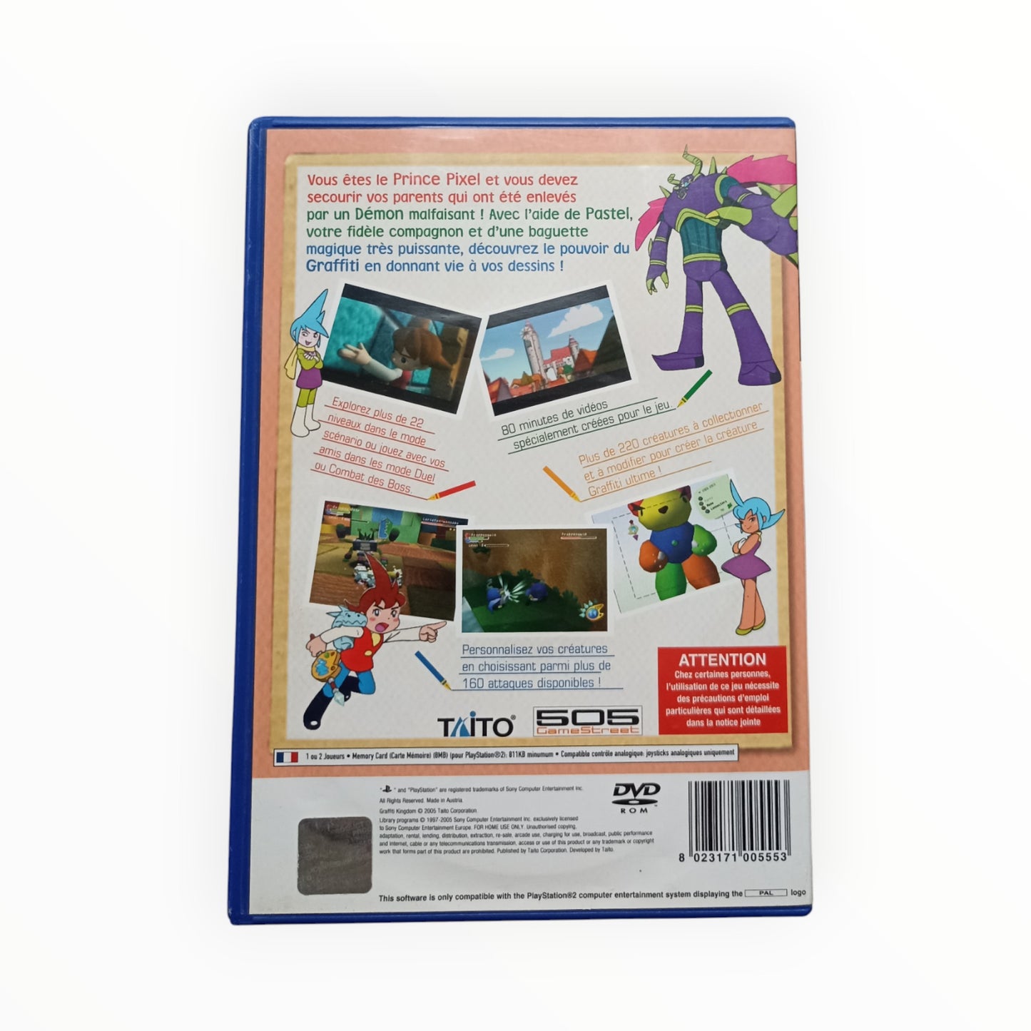 Graffiti Kingdom playstation 2 (PS2)