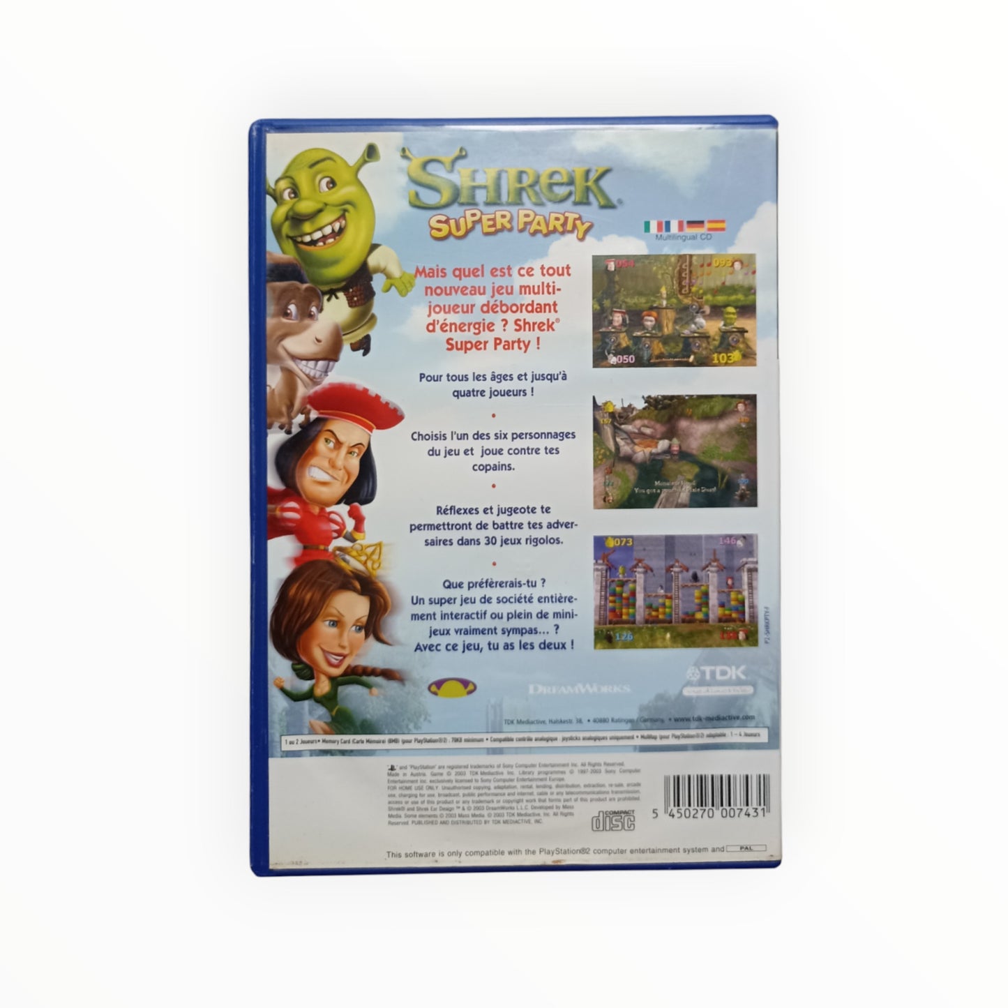 Shrek Super Party playstation 2 (PS2)