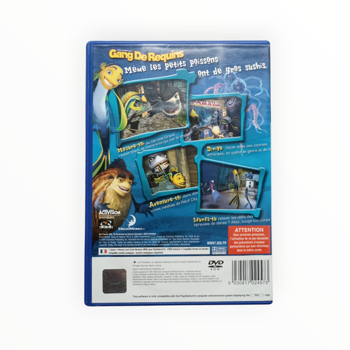 Gang de Requins playstation 2 (PS2)