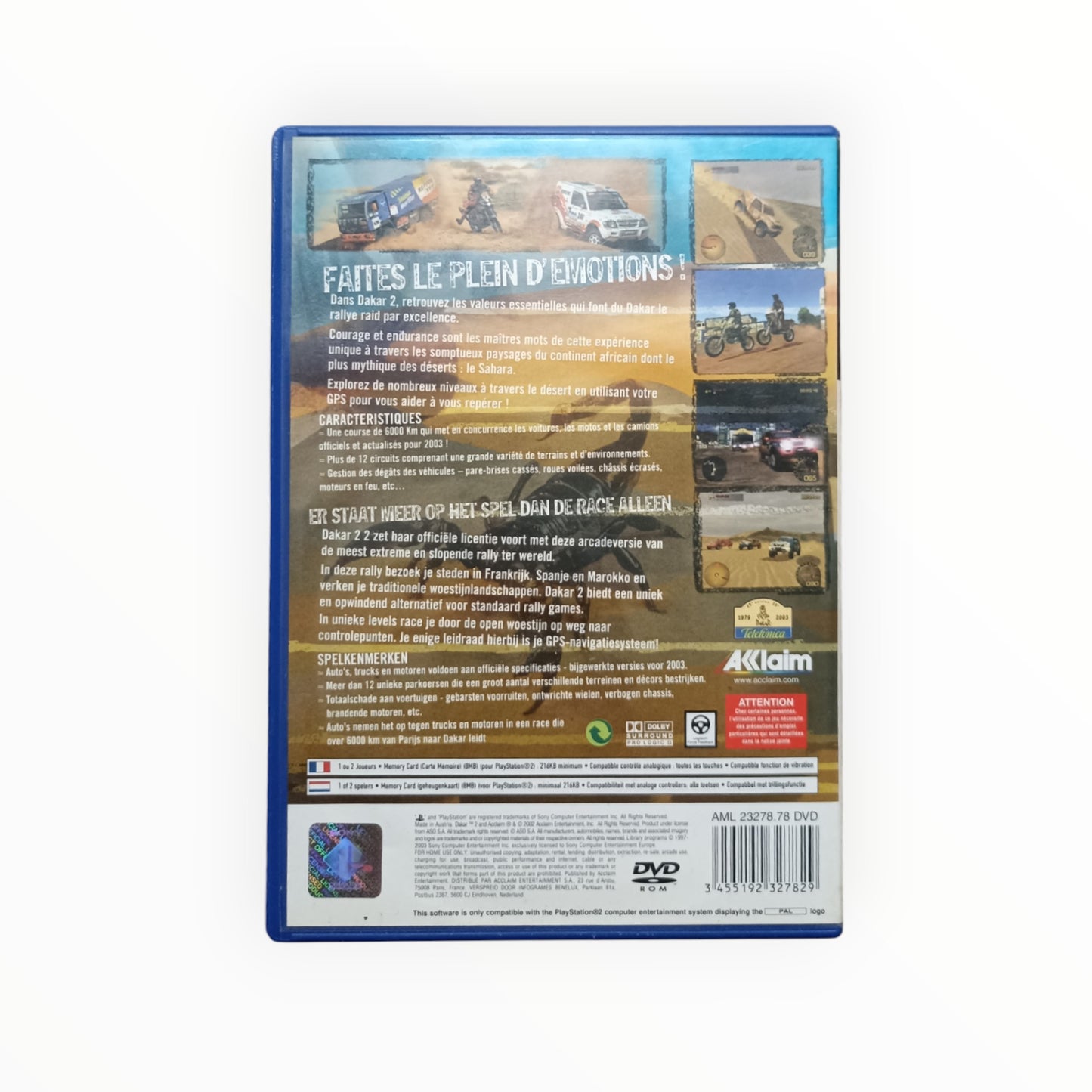 Dakar 2 playstation 2 (PS2)