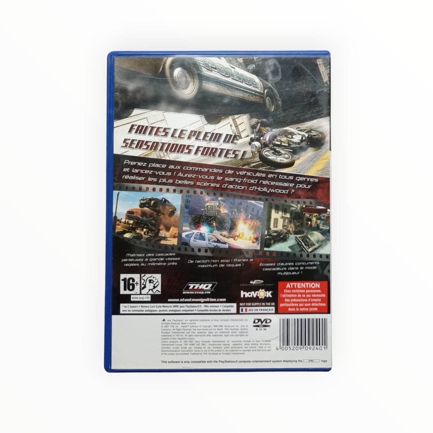 Stuntman : Ignition playstation 2 (PS2)