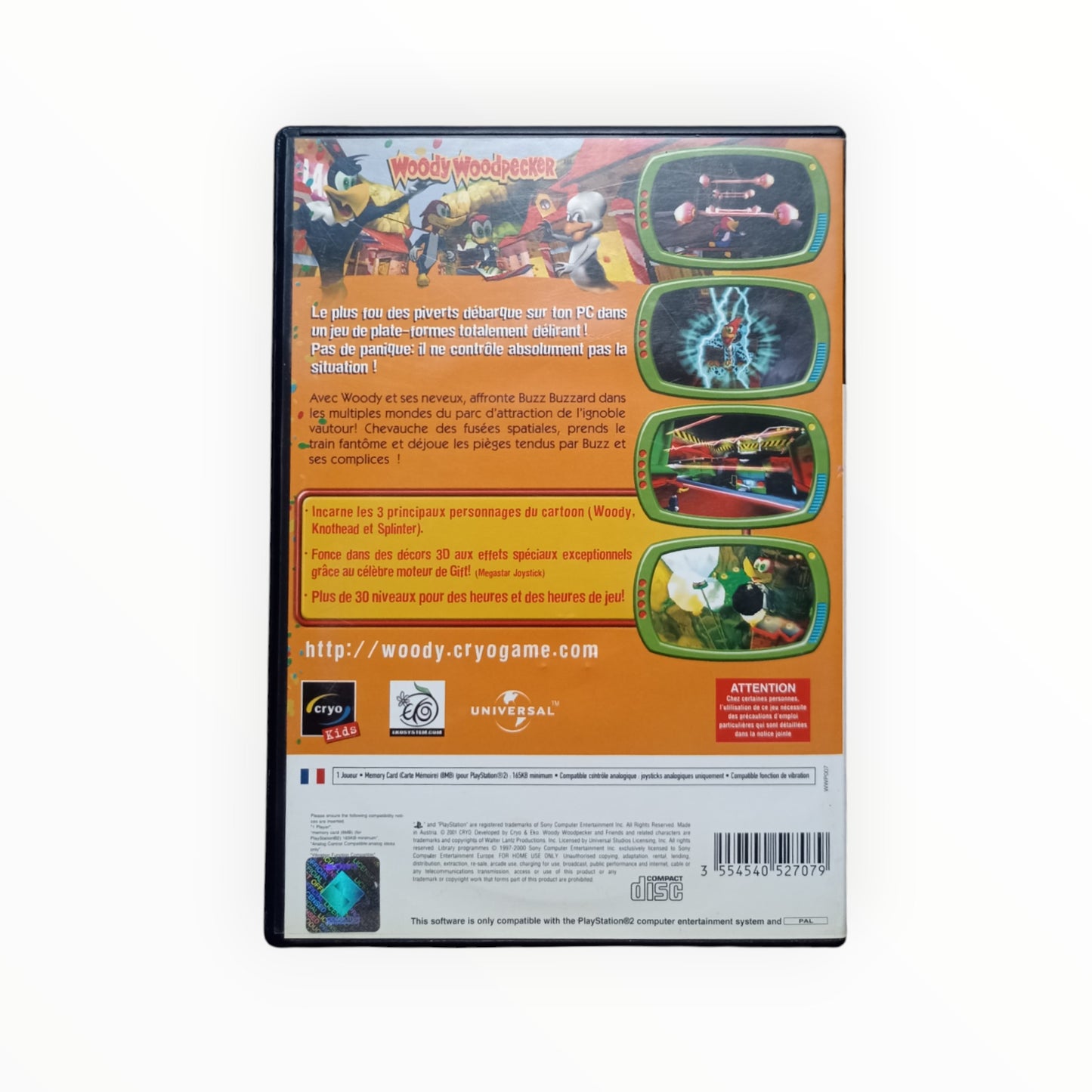 Woody Woodpecker playstation 2 (PS2)