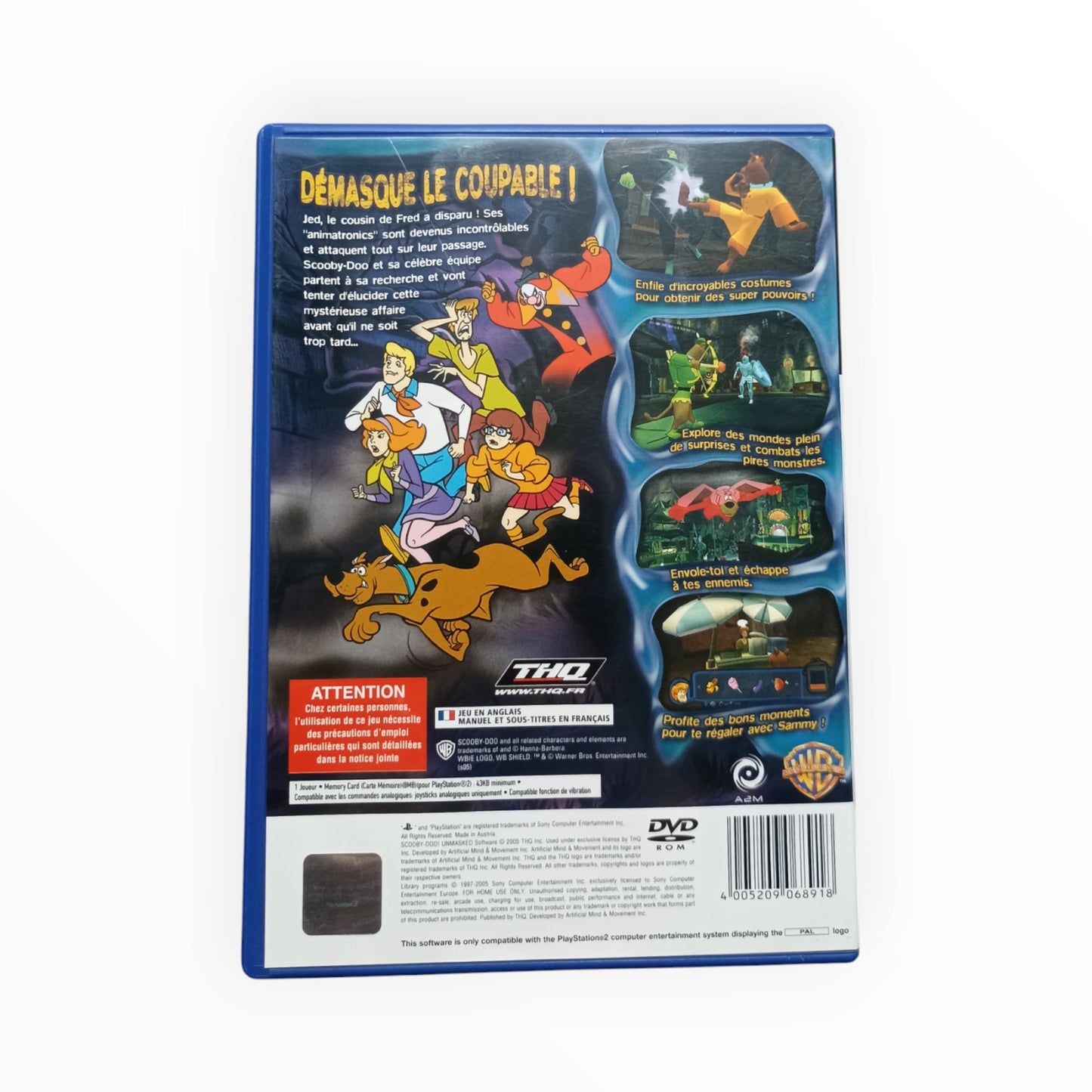 Scooby-Doo! : Démasqué playstation 2 (PS2)