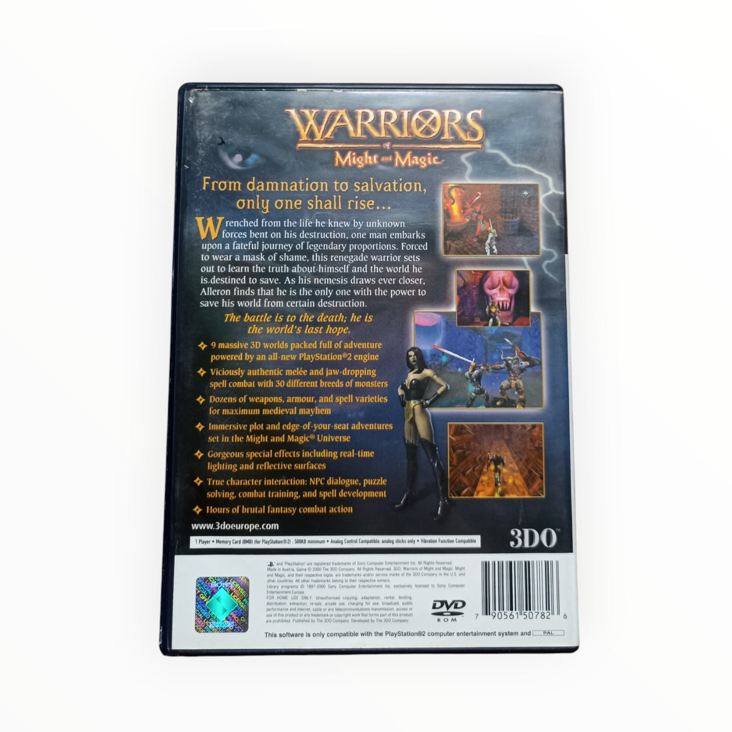 Warriors of Might and Magic Playstation 2 (PS2)