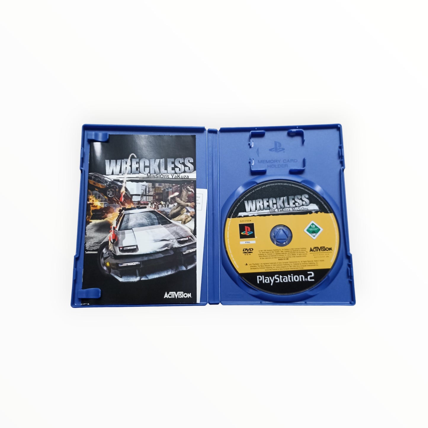 Wreckless : Missions Yakuzas playstation 2 (PS2)