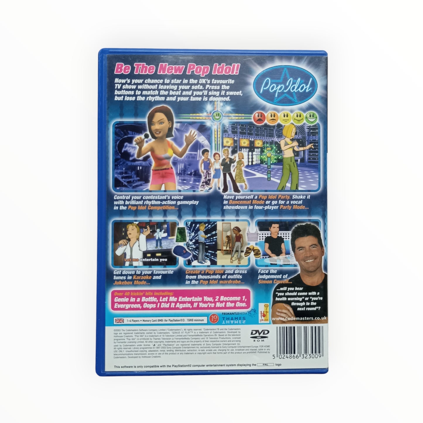 Pop Idol playstation 2 (PS2)