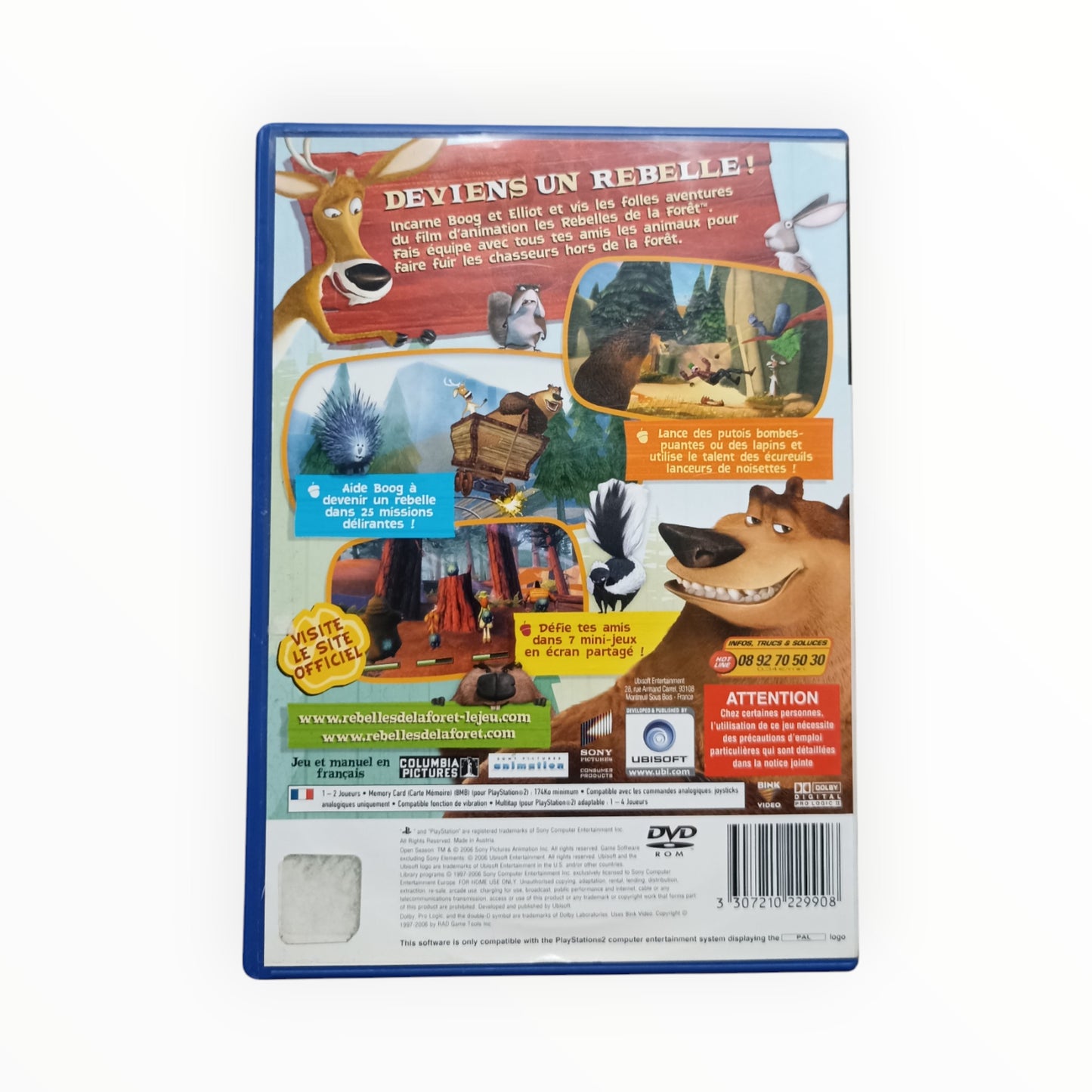 Les Rebelles de la Forêt playstation 2 (PS2)
