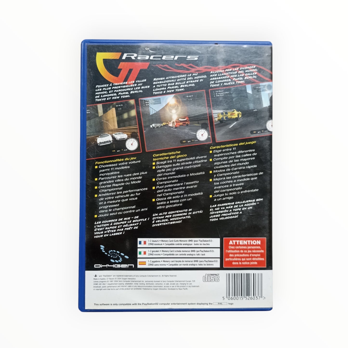 GT Racers playstation 2 (PS2)