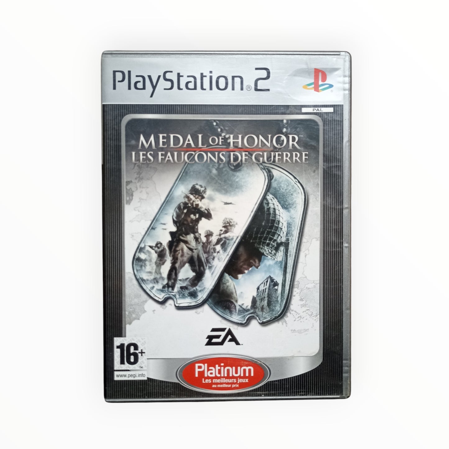Medal of honor : les faucons de guerre - Plantinium playstation 2 (PS2)