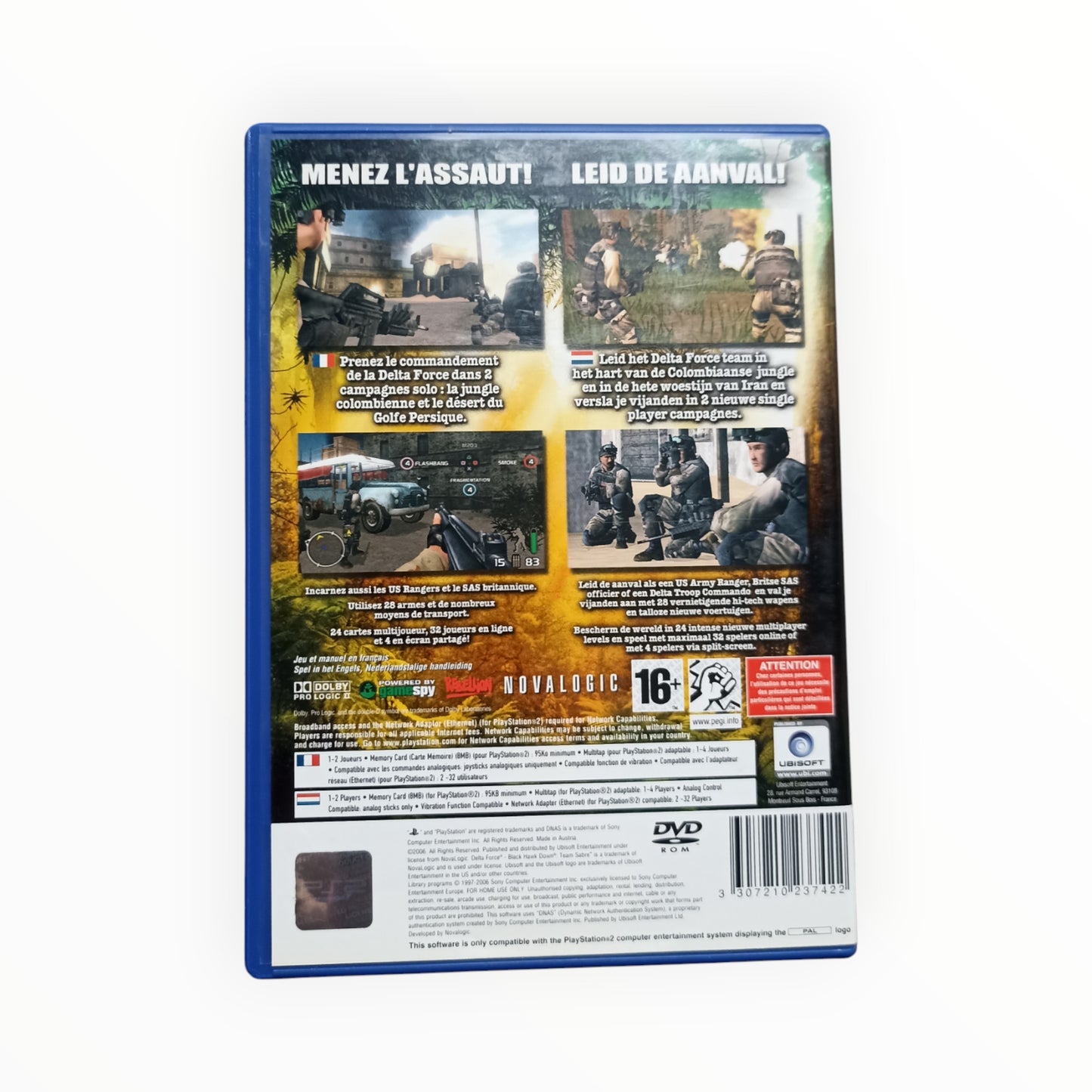 Delta Force : Black Hawk Down : Team Sabre playstation 2 (PS2)