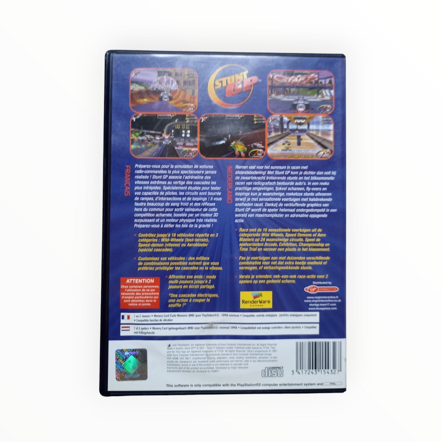 Stunt GP playstation 2 (PS2)