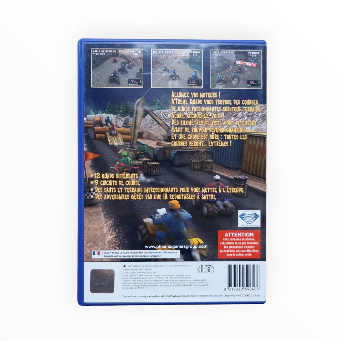 X-treme quads PS2 playstation 2