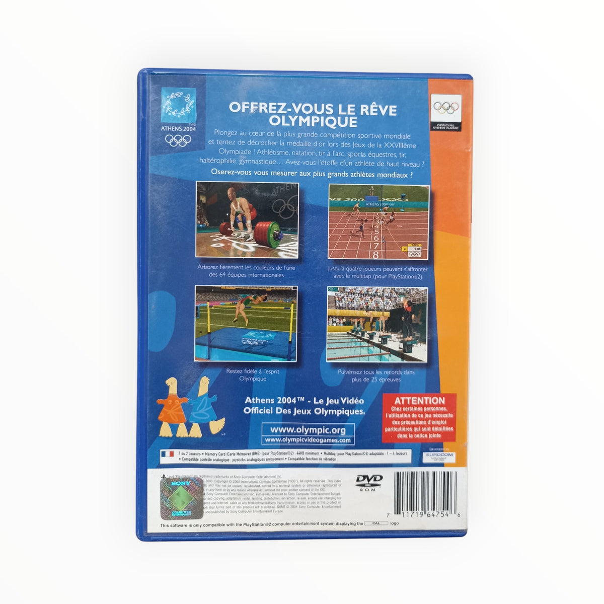 Athens 2004 playstation 2 (PS2)