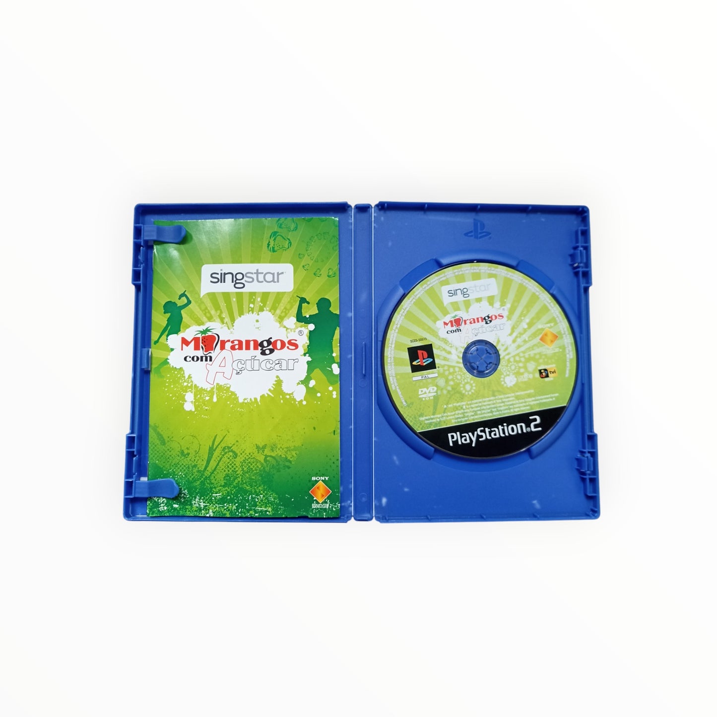 SingStar Morangos com Açúcar playstation 2 (PS2)