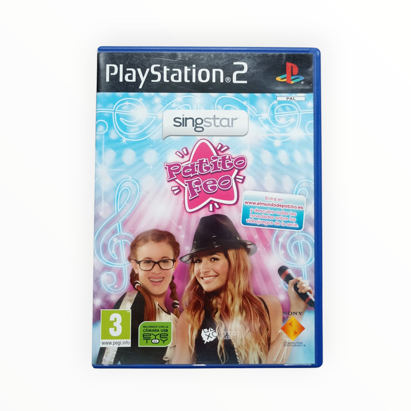 SingStar Patito Feo playstation 2 (PS2)