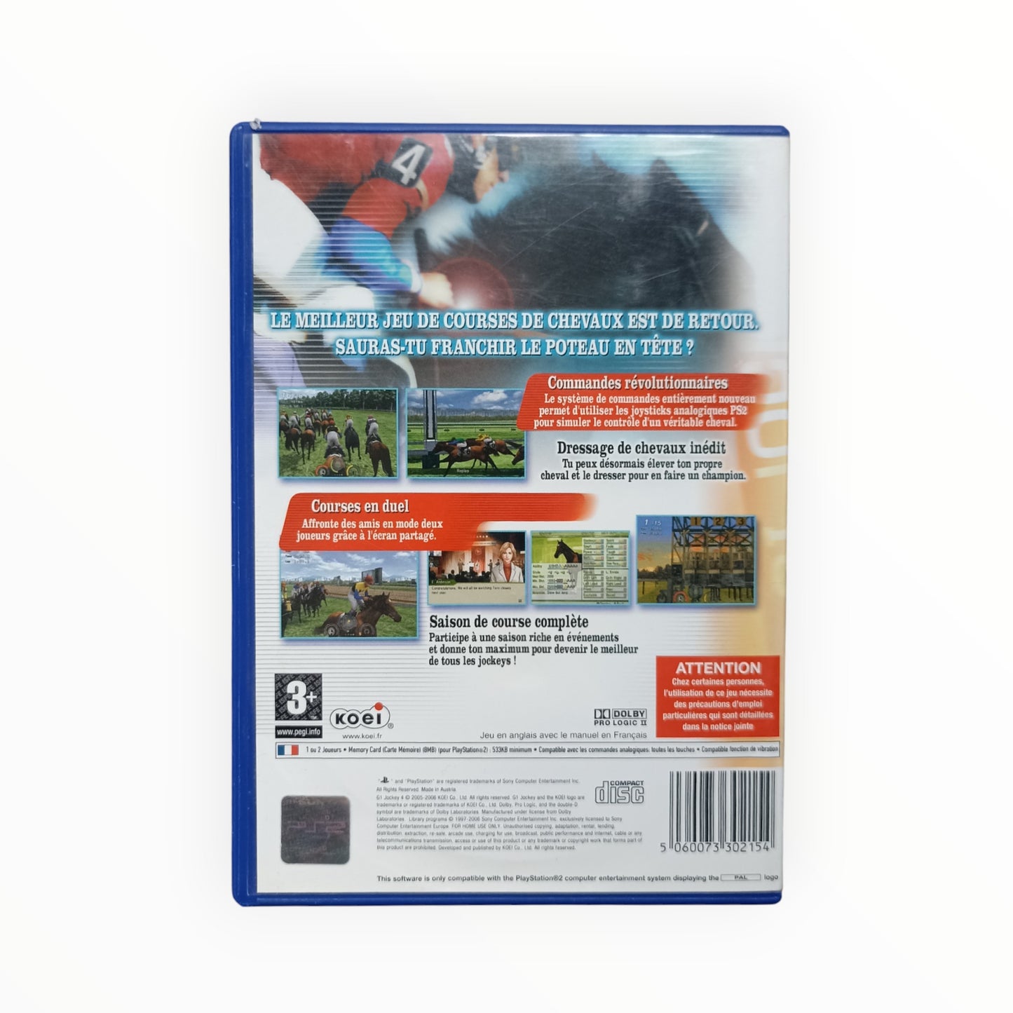 G1 Jockey 4 playstation 2 (PS2)