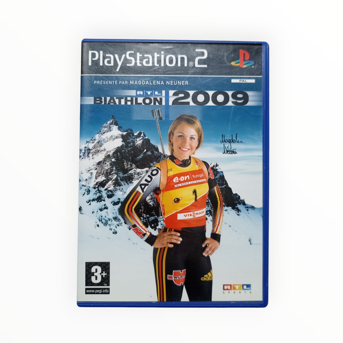 biathlon 2009 PS2 playsation 2