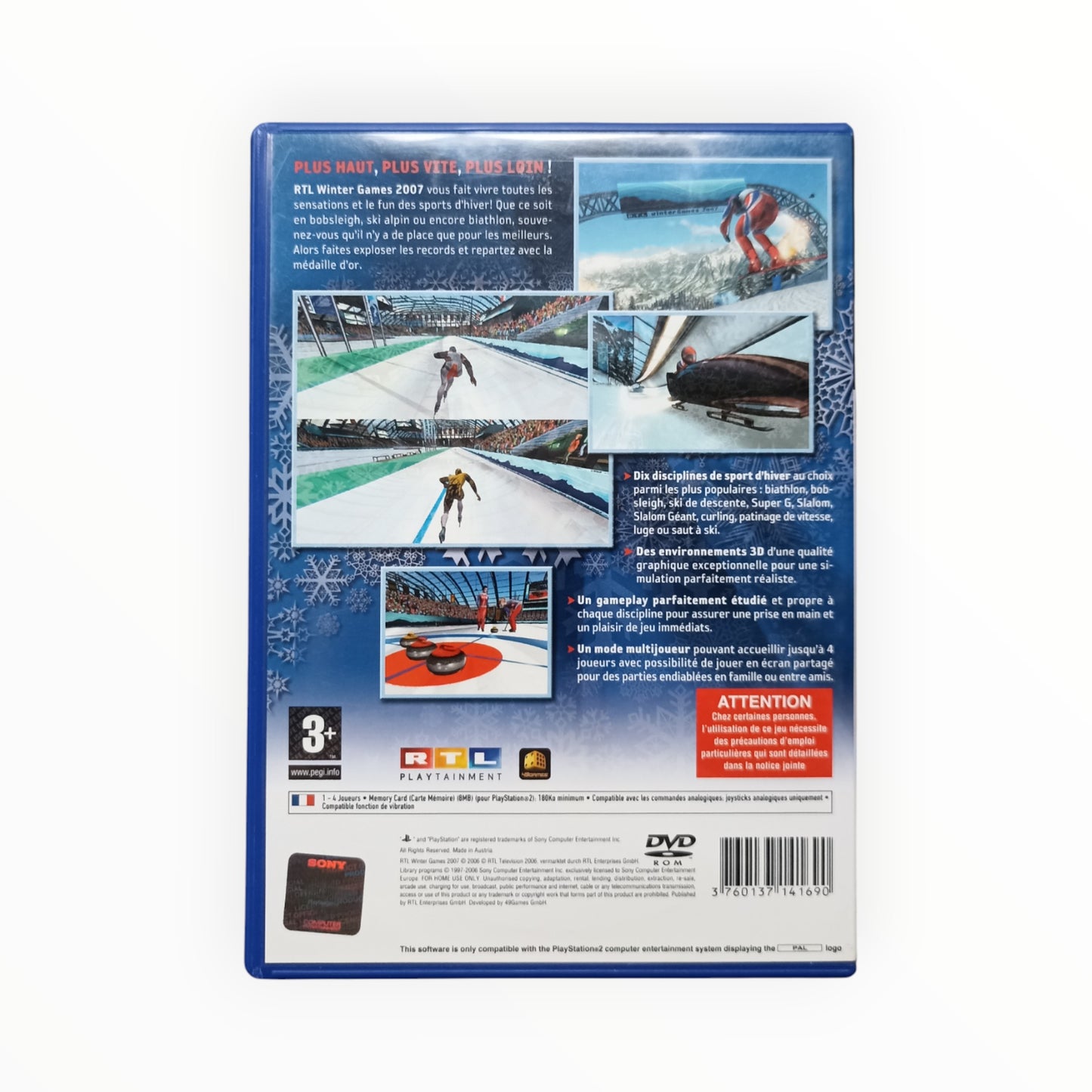 RTL Winter Games 2007 playstation 2 (PS2)