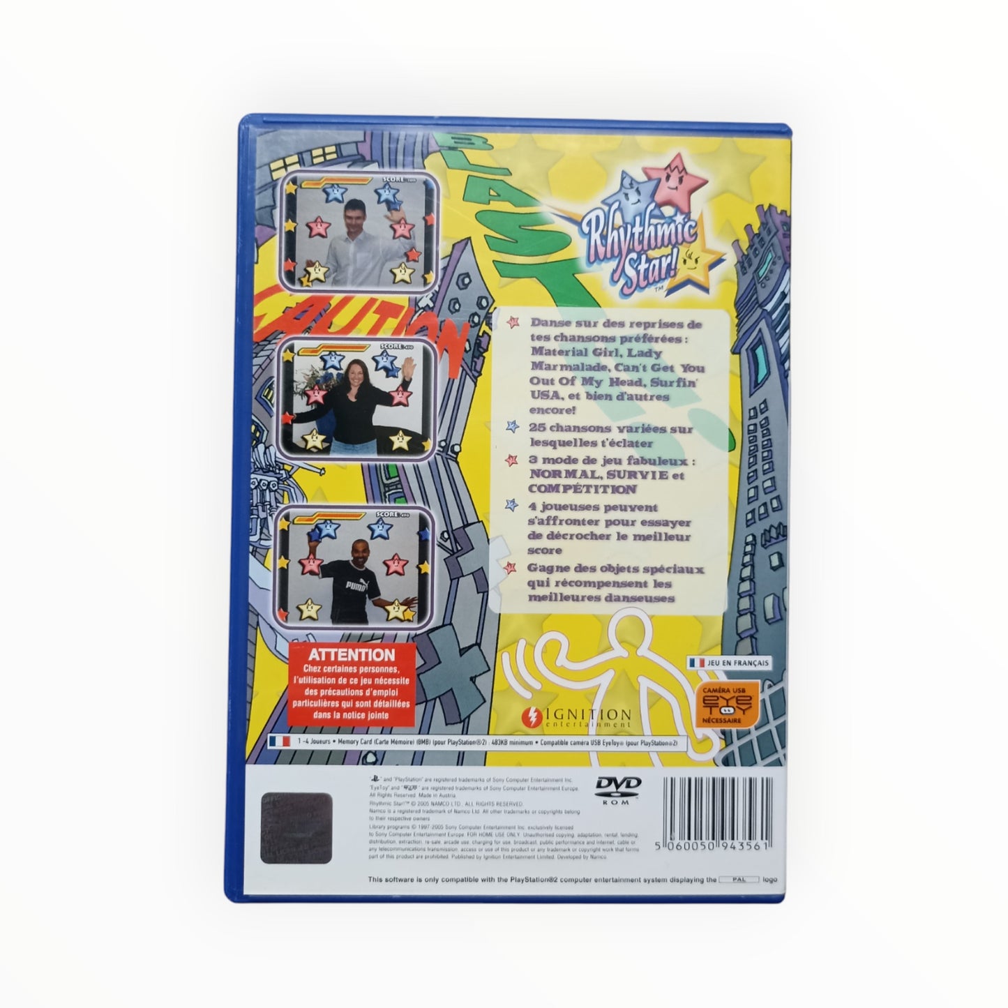 Rhythmic Star! playstation 2 (PS2)