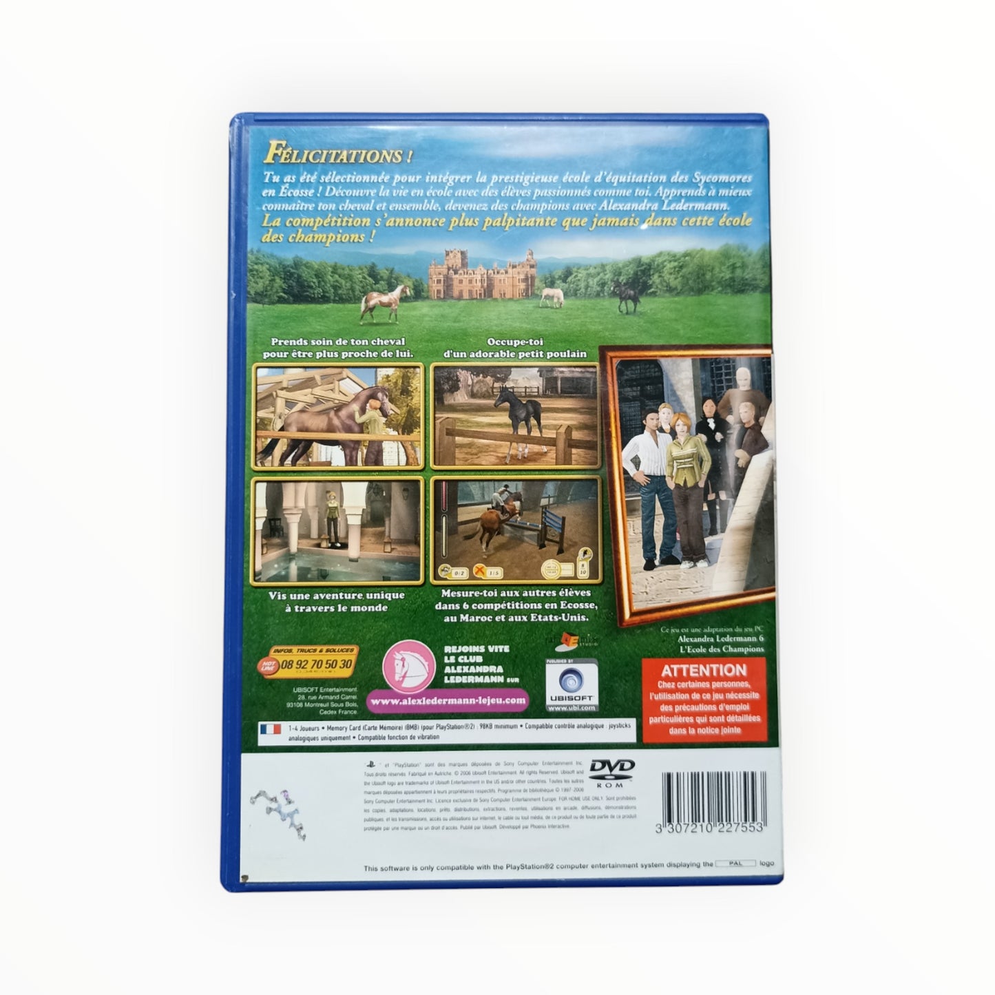 Alexandra Lederman L'École des Champions playstation 2 (PS2)