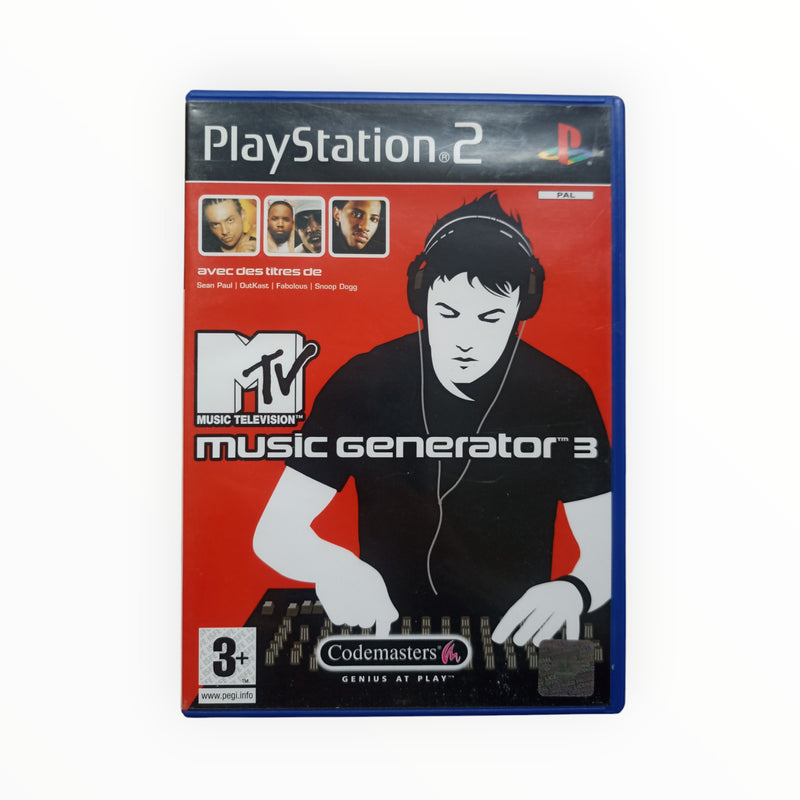 MTV Music Generator 3 playstation 2 (PS2)