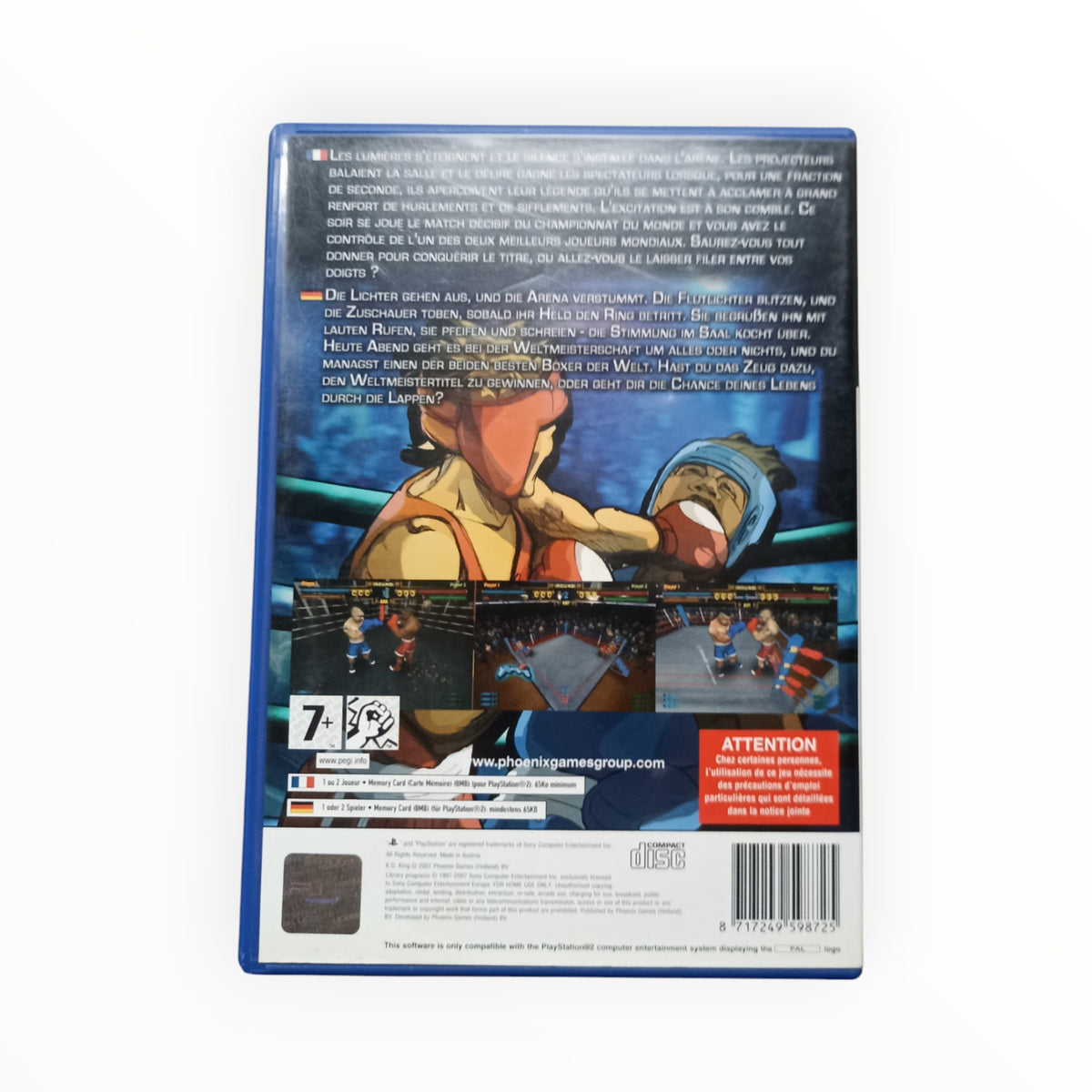 KO King playstation 2 (PS2)