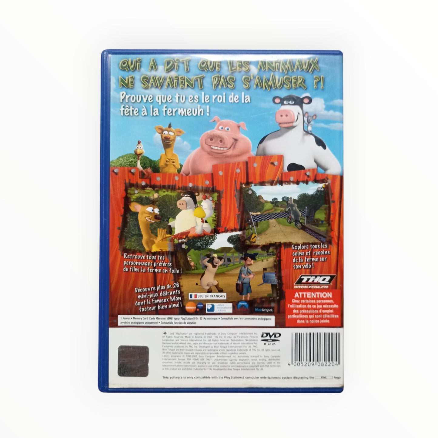 La Ferme en Folie (Barnyard) playstation 2 (PS2)