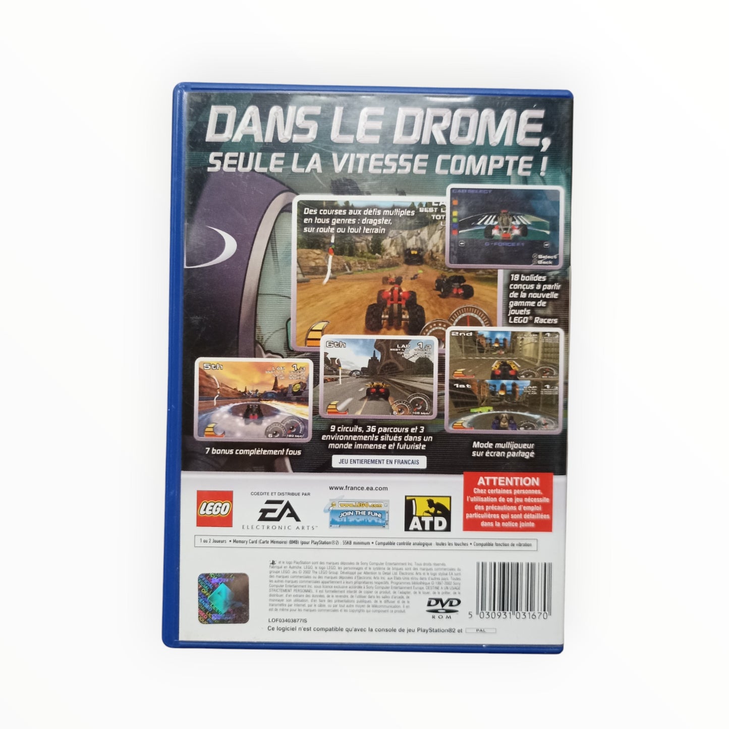 Drome Racers playstation 2 (PS2)