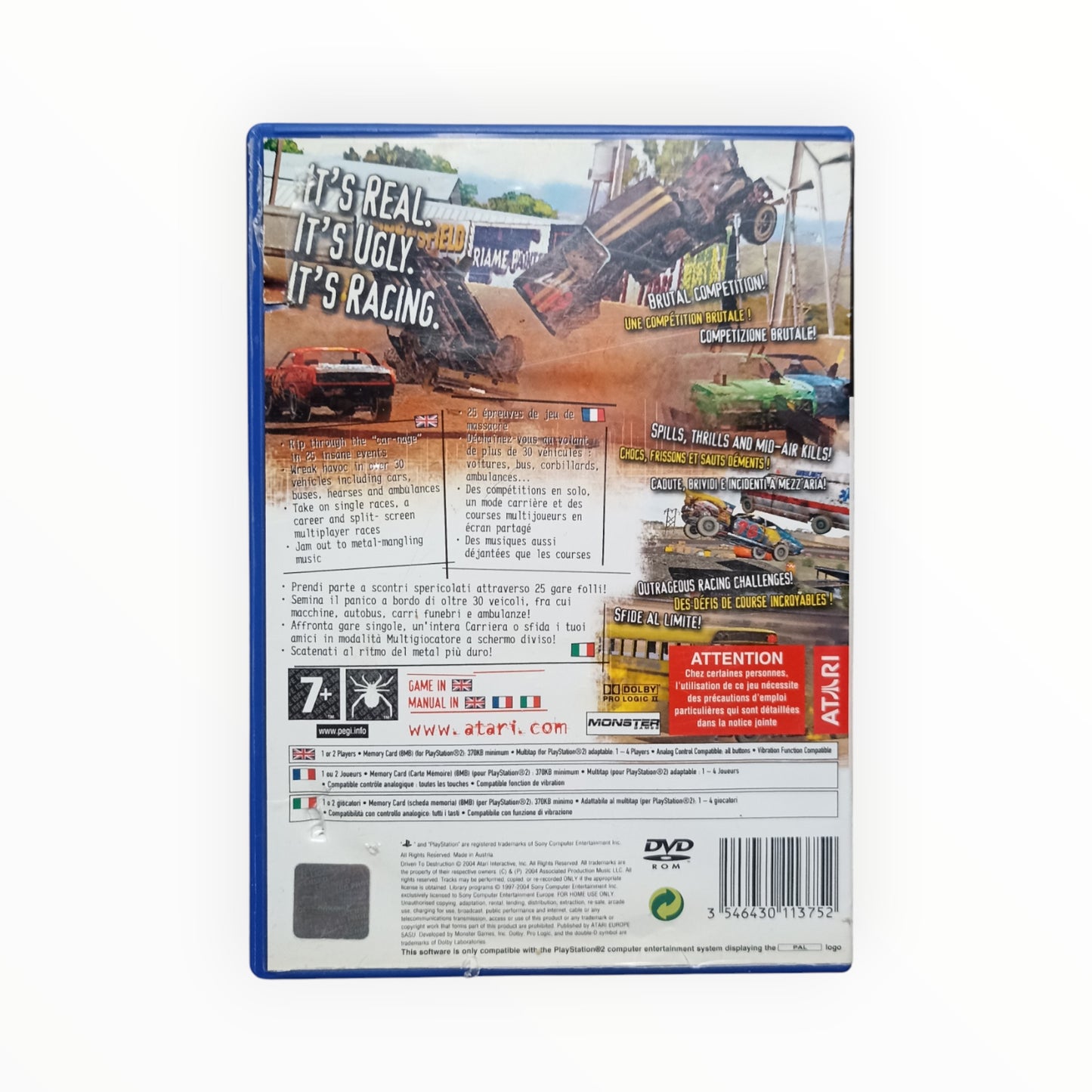 Driven To Destruction playstation 2 (PS2)