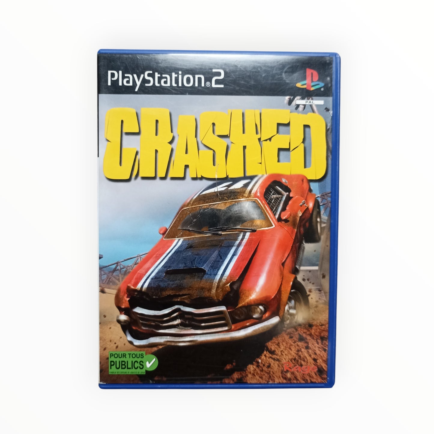 Crashed playstation 2 (PS2)