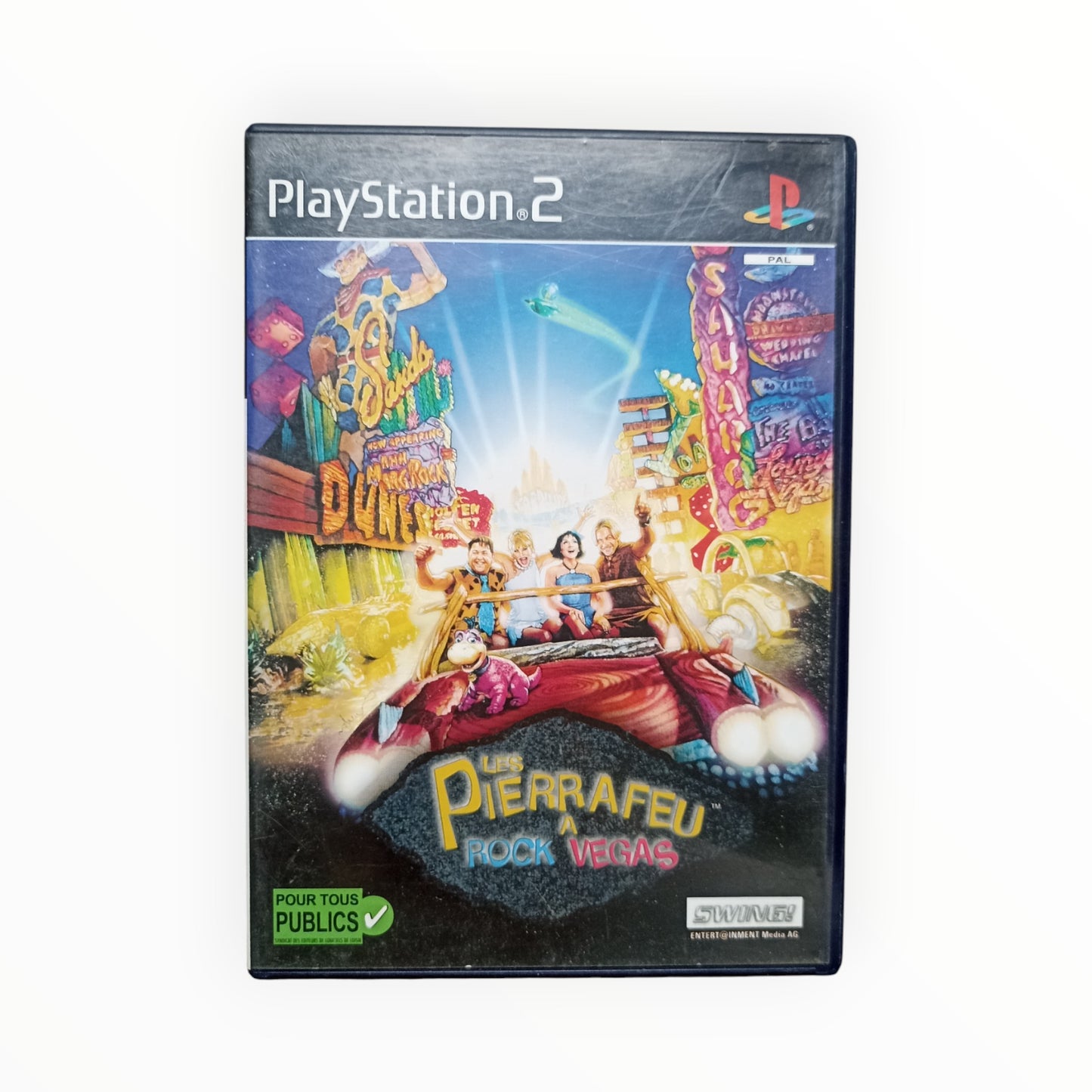 Les Pierrafeu : Rock Vegas playstation 2 (PS2)