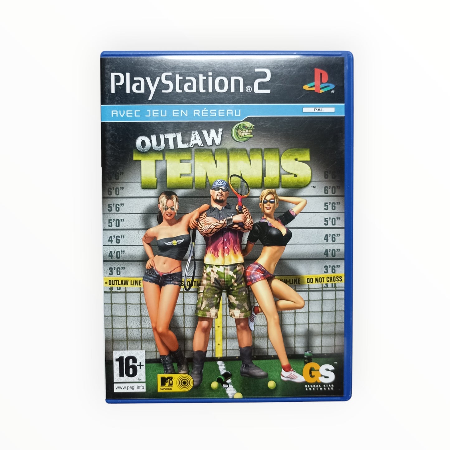 Outlaw Tennis playstation 2 (PS2)
