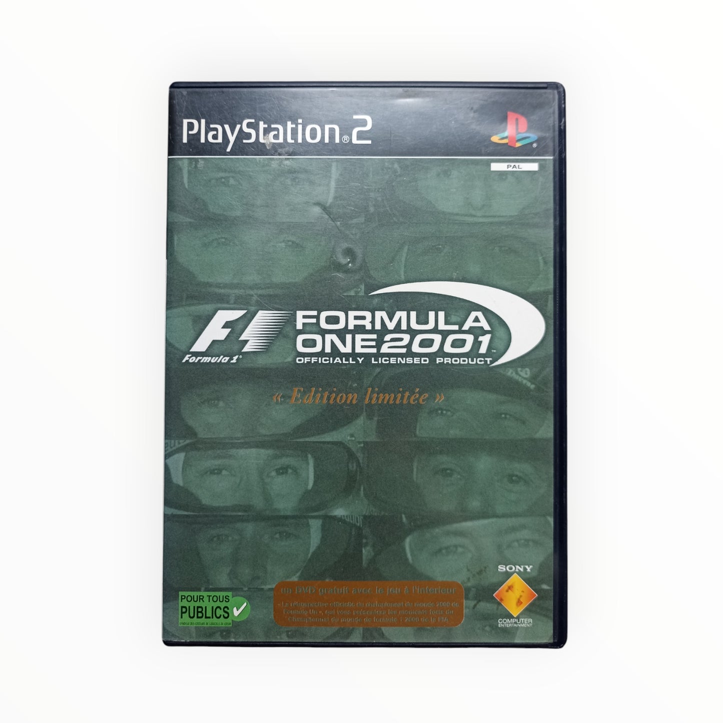 Formula One 2001 playstation 2 (PS2)