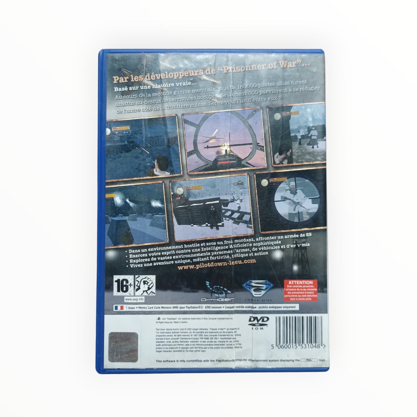 Pilot Down : Derrière les Lignes Ennemies playstation 2 (PS2)