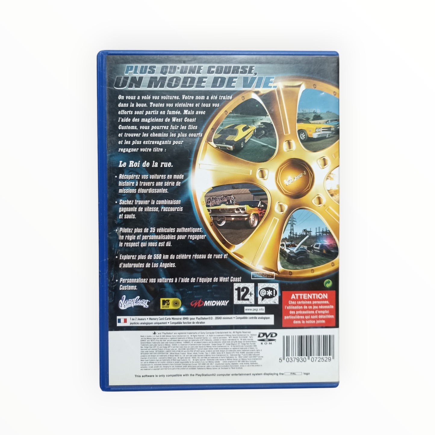 L.A. Rush playstation 2 (PS2)