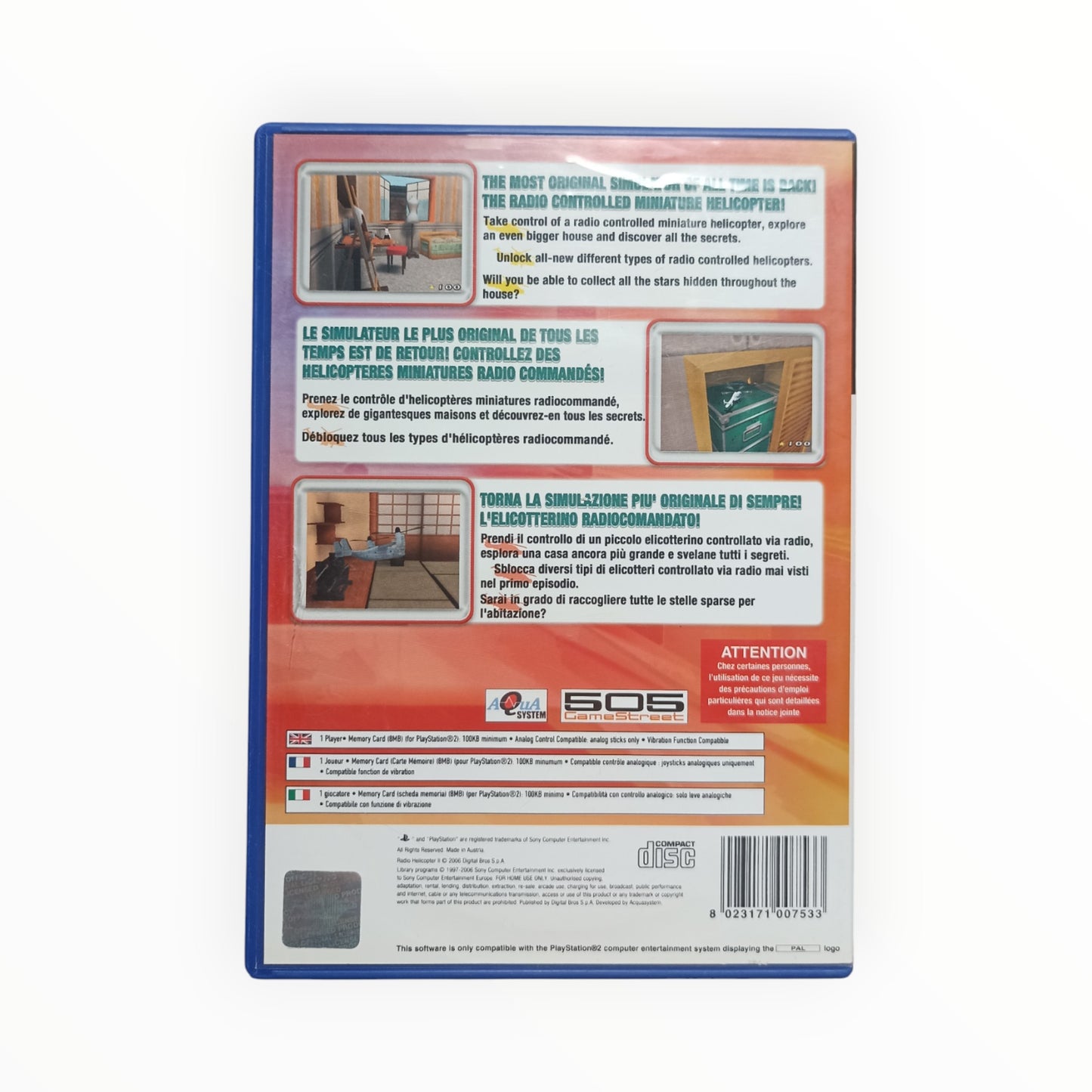 Radio Helicopter 2 playstation 2 (PS2)