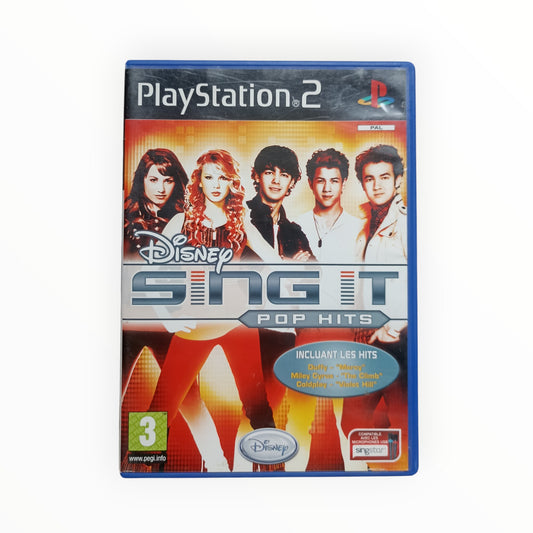 disney sing it pop hits playstation 2 (PS2)
