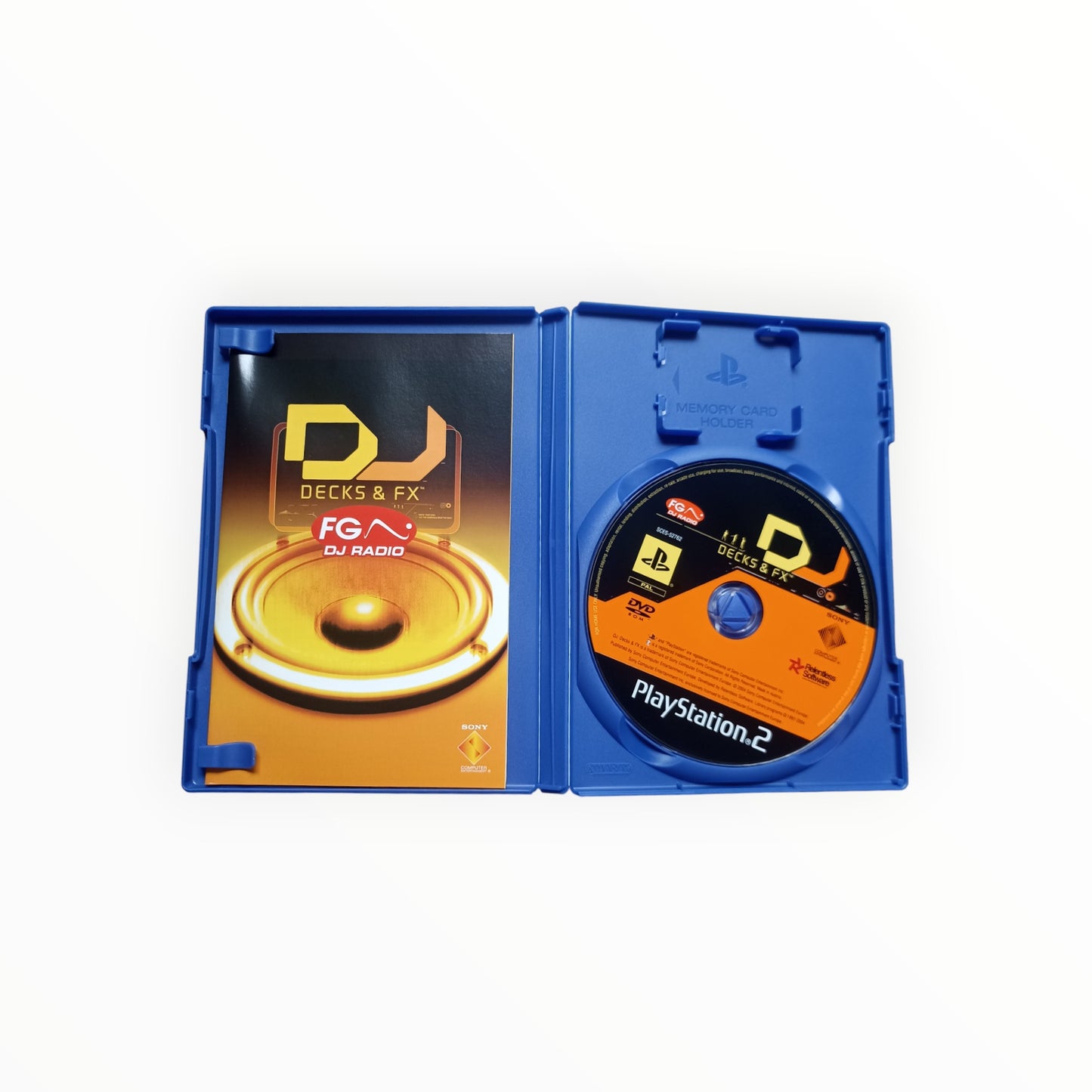 DJ Decks & FX Radio FG playstation 2 (PS2)