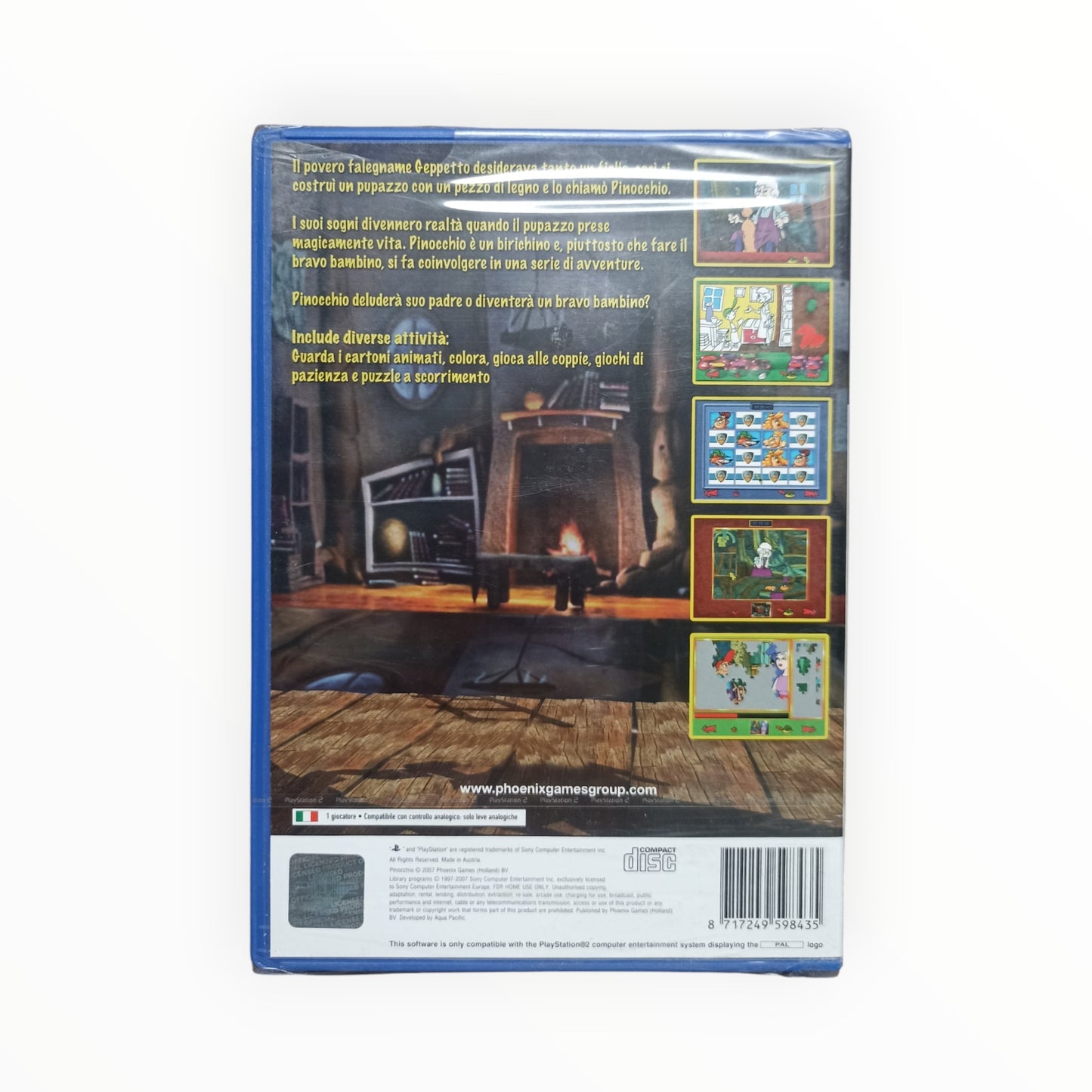 Pinocchio playstation 2 (PS2) neuf sous blister