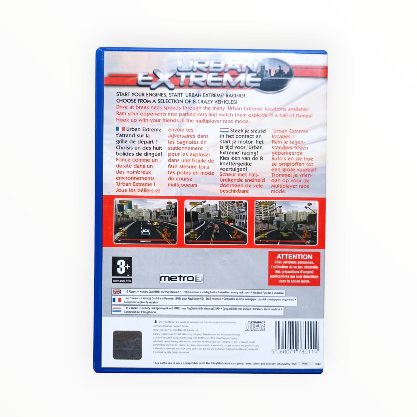 Urban Extreme playstation 2 (PS2)