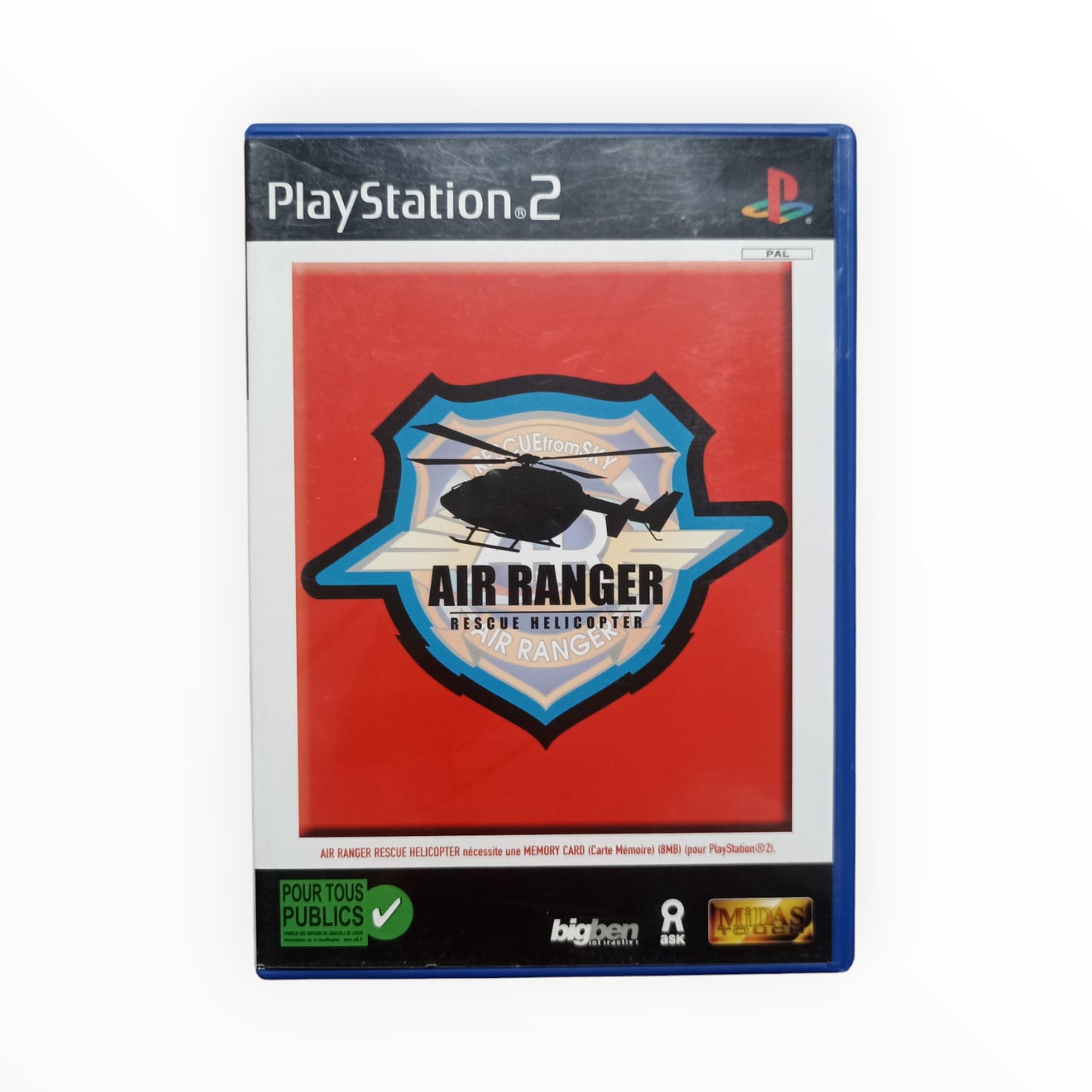 Air Ranger Rescue Helicopter playstation 2 (PS2)
