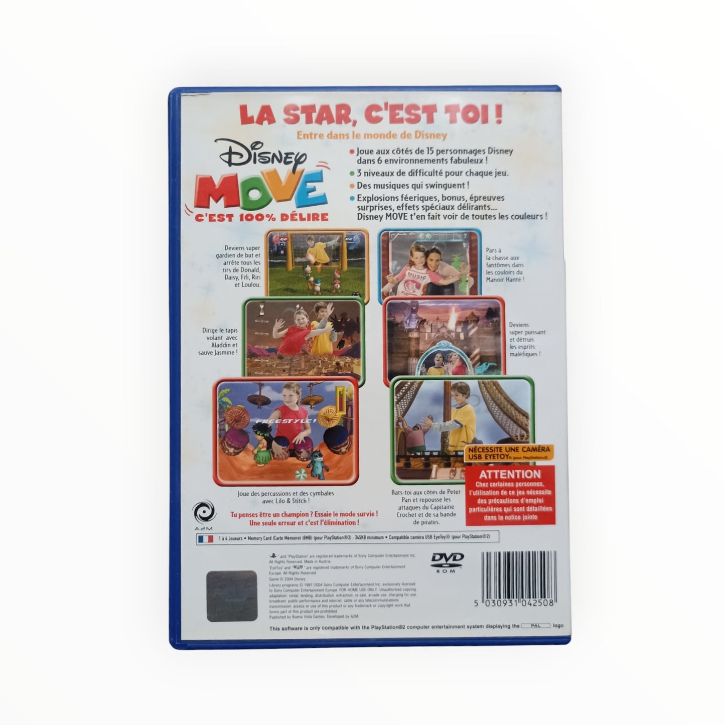 Disney Move playstation 2 (PS2)