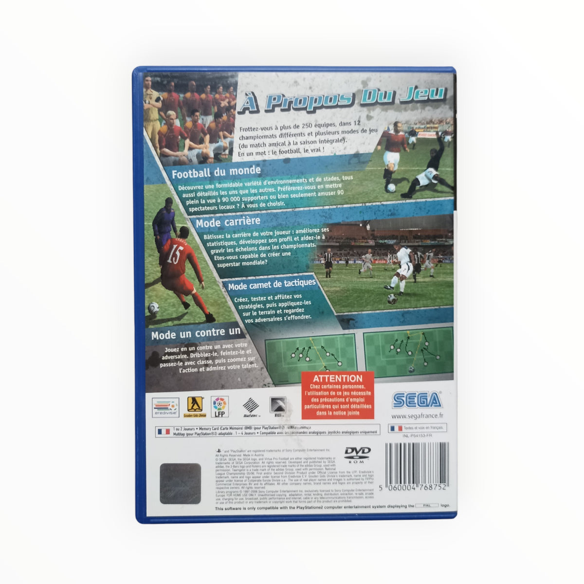 Virtua Pro Football playstation 2 (PS2)