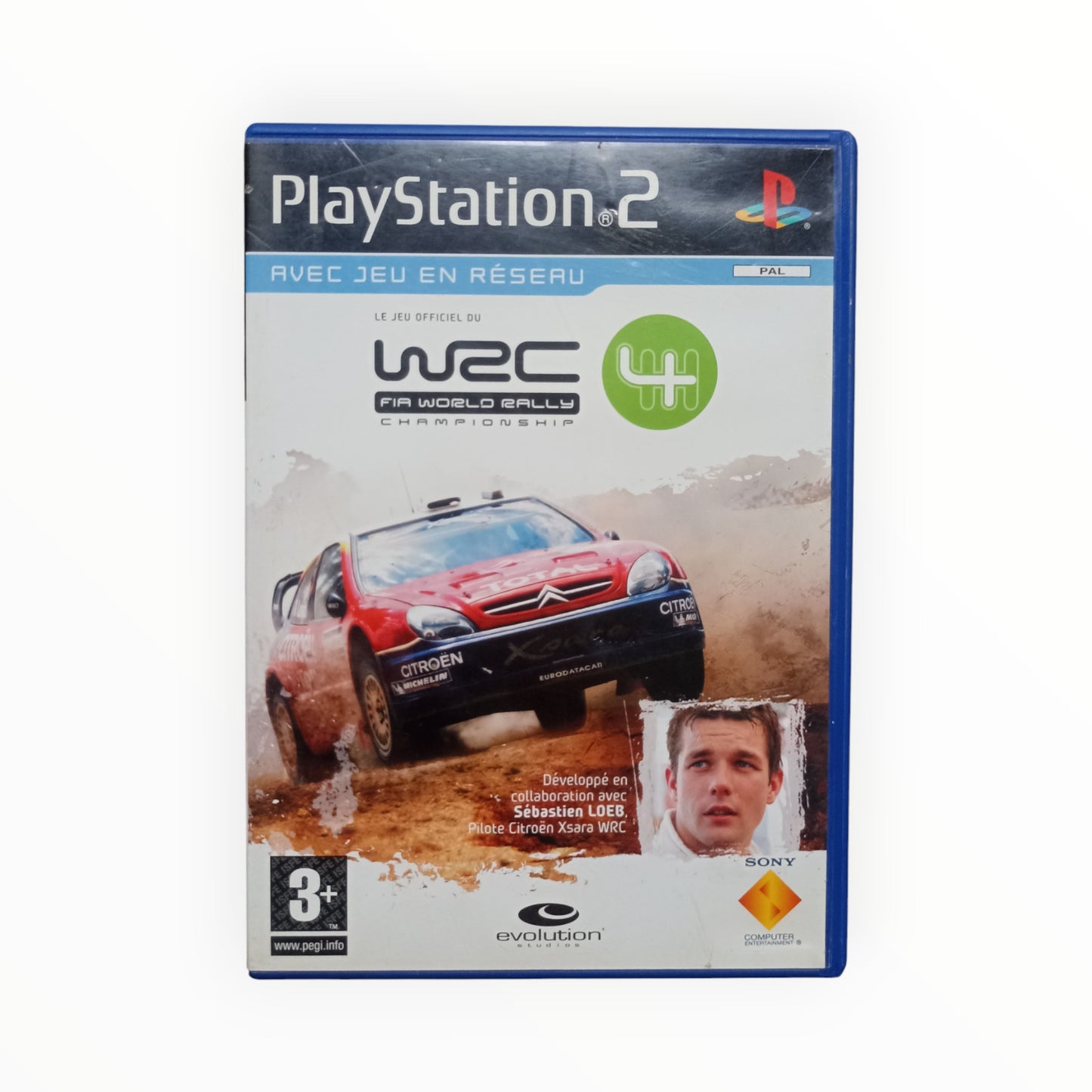 WRC 4 playstation 2 (PS2)